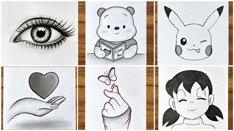 easy drawings for beginners|100 Easy Drawing Ideas with Step by Step Drawings.